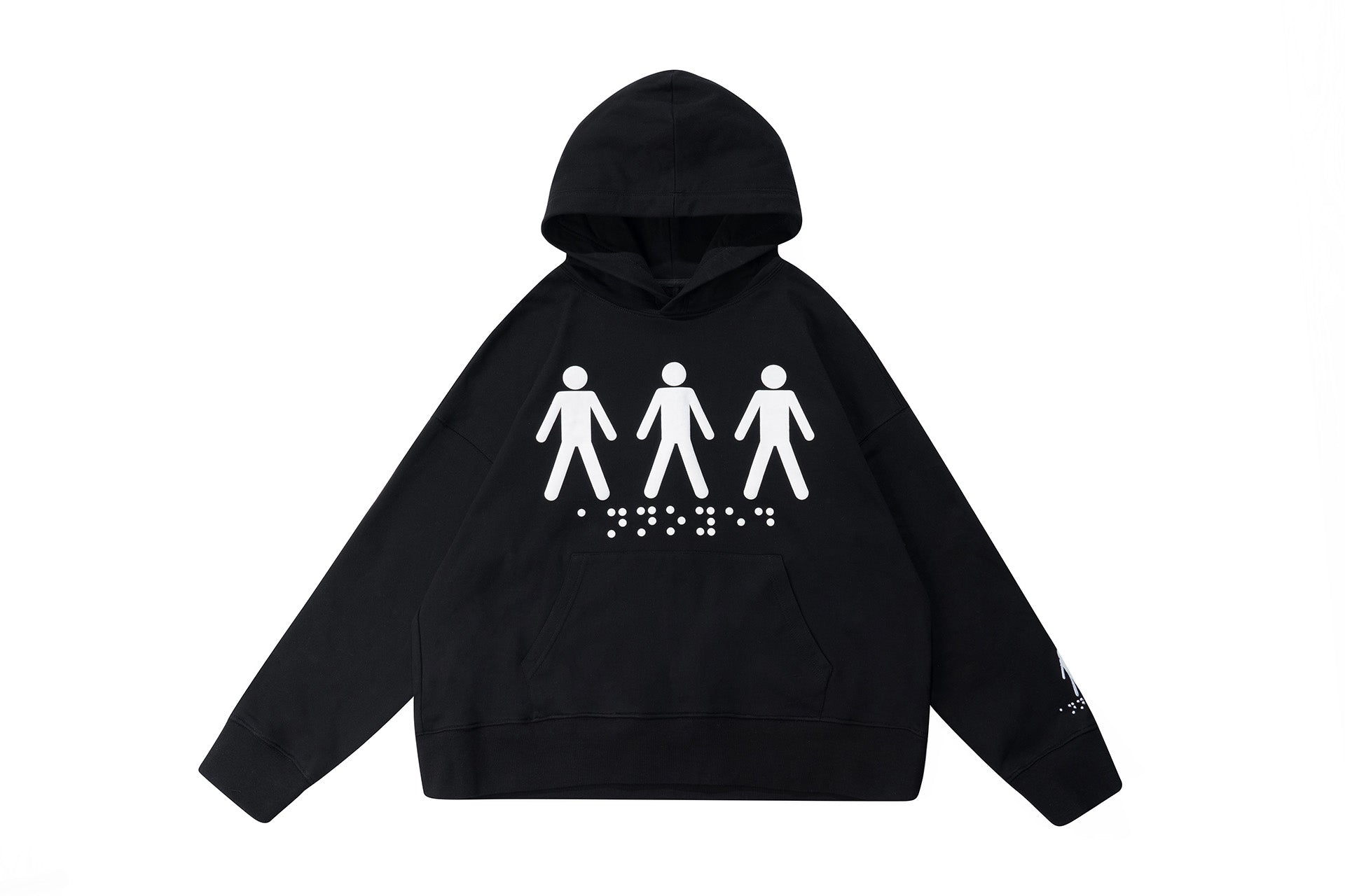 Annoyed Braille Hoodie